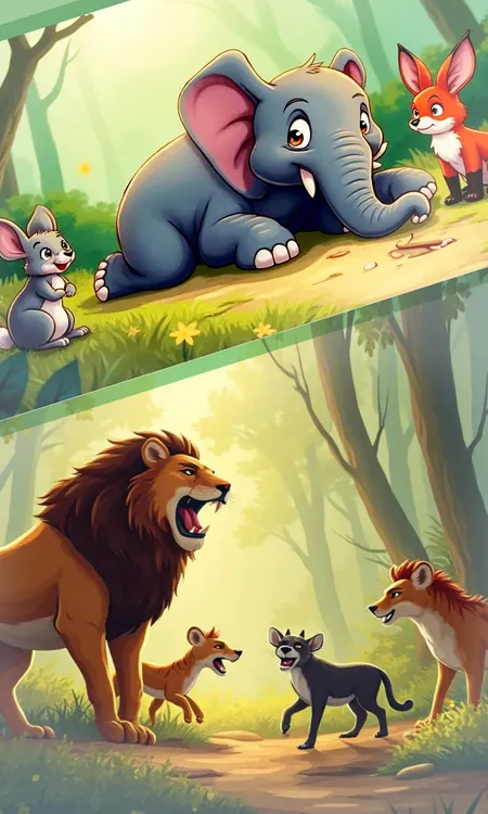 जंगल की कहानी : गजराज को मिली दोस्ती की मिसाल