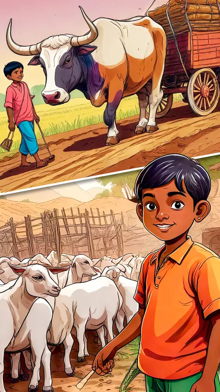 मजेदार हिंदी कहानी: आलसी राजू