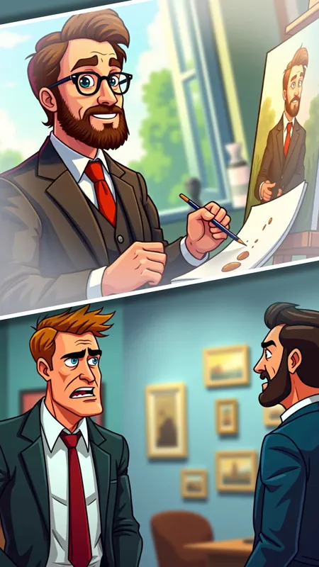 हिंदी नैतिक कहानी: चित्रकार की चतुराई