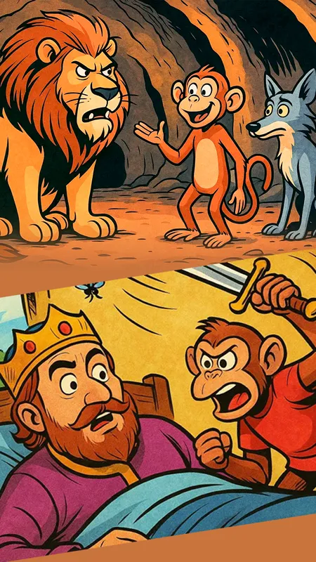 Jungle Story - मूर्ख मित्र और सियार