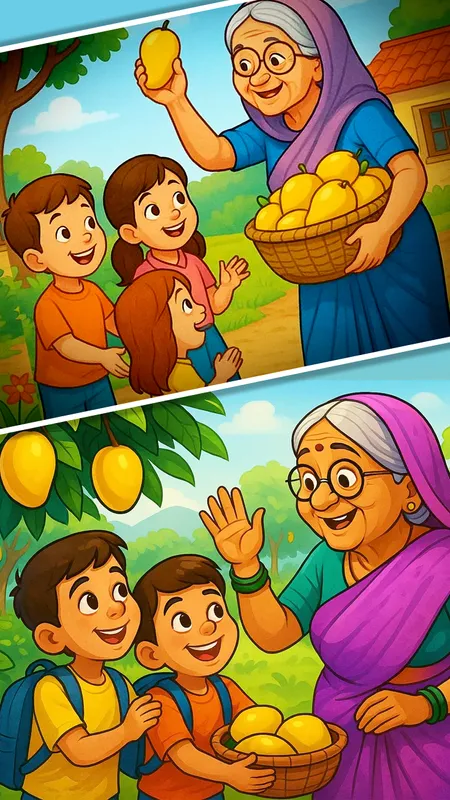 बच्चों की कहानी- एक थी बुढ़िया