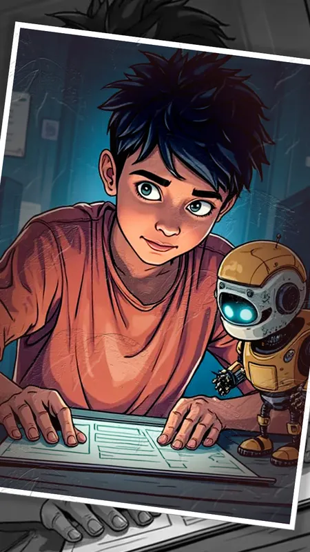 राहुल और चिप्पी रोबोट का कमाल