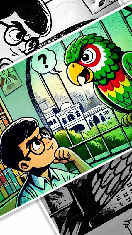 बोलने वाला तोता -Fun Story for Kids with Life Lesson