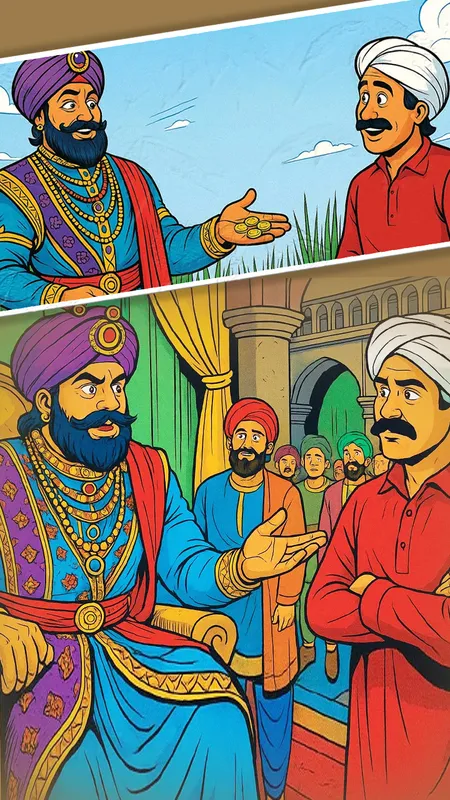 चार पैसे की सीख: एक संतोषी किसान की कहानी