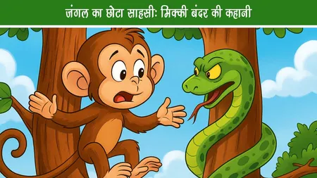 जंगल का छोटा साहसी: मिक्की बंदर की कहानी