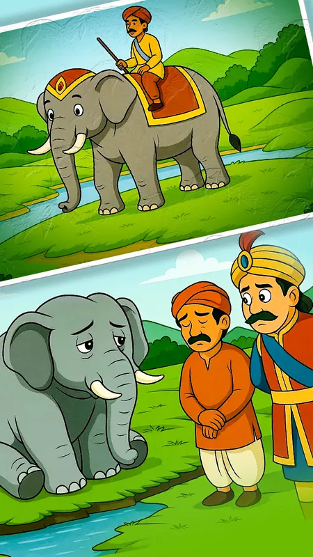 गजानन और भोलू की अनोखी दोस्ती