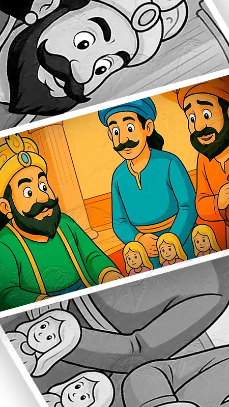 तीन गुड़ियों का रहस्य और चतुर रमेश की बुद्धिमानी