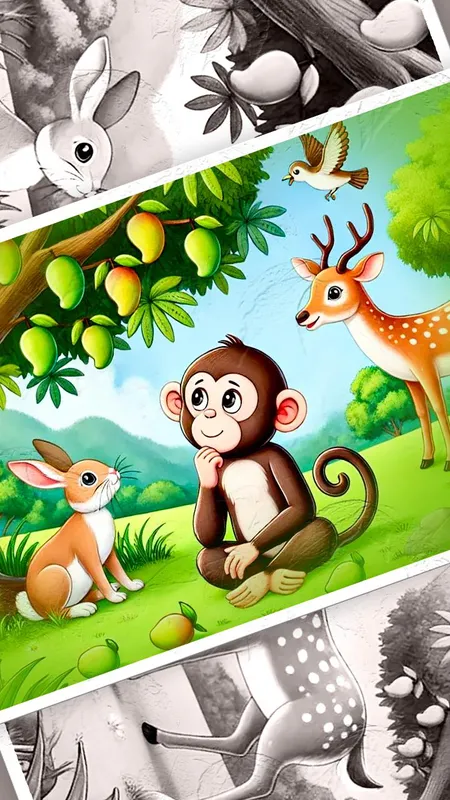 लालच का अंत-जंगल कहानी