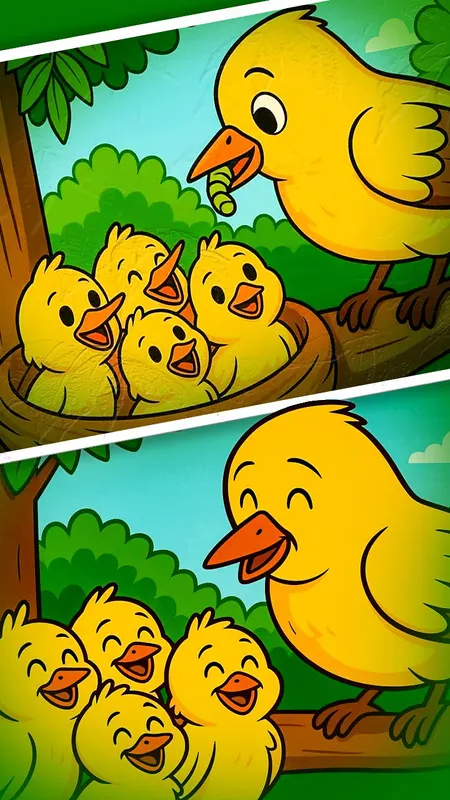 माँ का प्यार: चिड़िया की ममता की कहानी