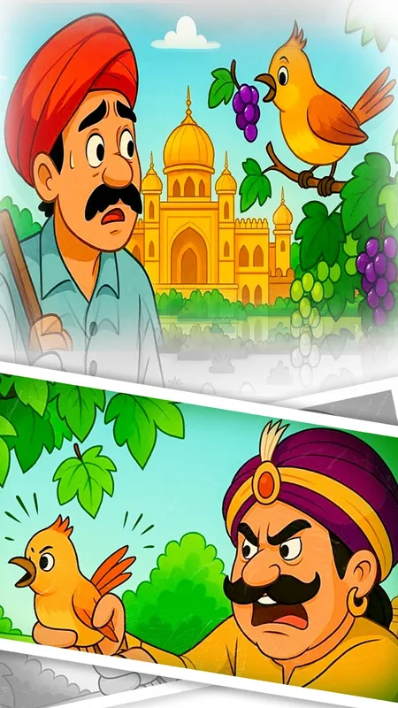 चतुर चिड़िया का सबक: एक प्रेरक कहानी