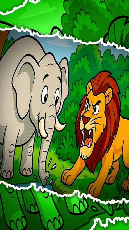शेर और हाथी की दोस्ती: जंगल की अनोखी प्रेरणादायक कहानी | बच्चों की हिंदी कहानी