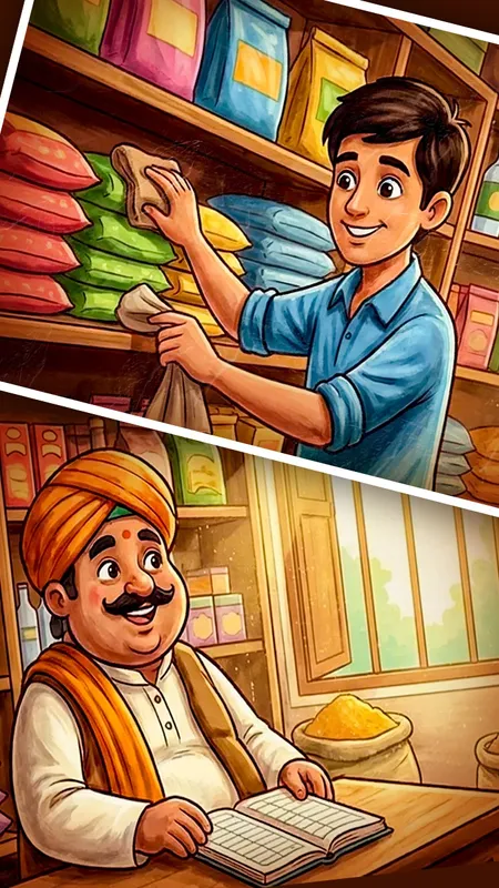 बच्चों की नैतिक कहानी: छोटे-छोटे काम, बड़ा इनाम: ईमानदारी की ताकत