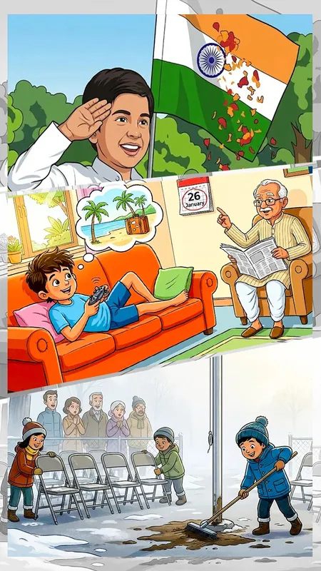 यादगार 26 जनवरी: रोहन की अनोखी देशभक्ति | Republic Day Story