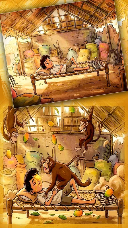 छप्पर फाड़ के: जब गोलू पर बरसे आम! (Fun Hindi Story)