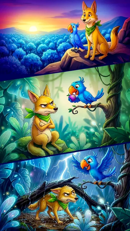 दोस्ती और दुश्मनी: नीलवन के जंगल की एक दिलचस्प कहानी