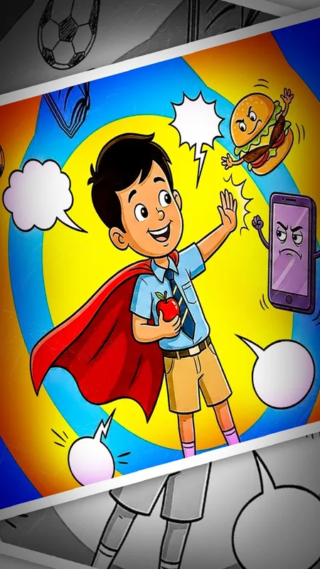 Smart Kids, Healthy Kids: मोबाइल और बर्गर छोड़ो, सुपरहीरो बनो!