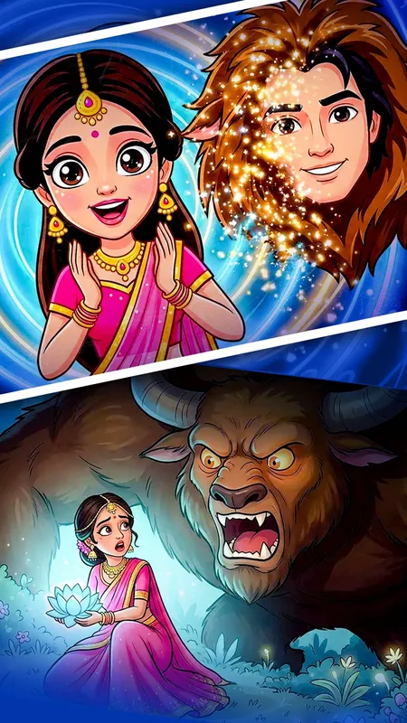 राजकुमारी और राक्षस: सच्चे प्यार की जादुई कहानी - हिंदी