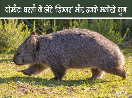 Wombat: धरती के छोटे 'डिग्गर' और उनके अनोखे गुण