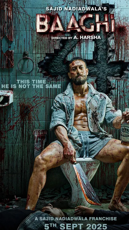 Tiger Shroff की फिल्म 'Baaghi 4' का फर्स्ट पोस्टर आउट