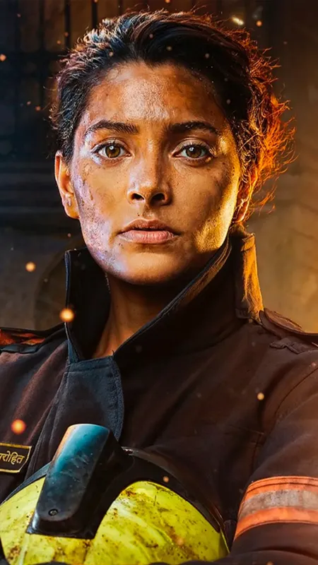 Saiyami Kher ने फ़िल्म 'Agni' के लिए फायरफाइटर्स के साथ किया अभ्यास