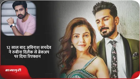 Short: 12 साल बाद अविनाश सचदेव ने रुबीना दिलैक से ब्रेकअप पर दिया रिएक्शन
