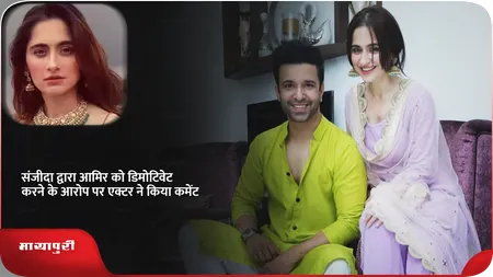 Short: संजीदा द्वारा आमिर को डिमोटिवेट करने के आरोप पर एक्टर ने किया कमेंट