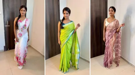 Short: Ulka Gupta के सिग्नेचर साड़ी लुक को मिली शानदार समीक्षा