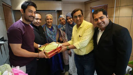 Short: किरदार प्रोडक्शन के लोगों ने Aamir Khan के साथ बितायी एक यादगार शाम