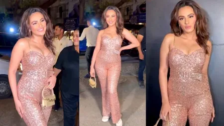 Lakshmi Manchu के जन्मदिन पर Seerat Kapoor ने पहना रोज़ गोल्ड जंपसूट