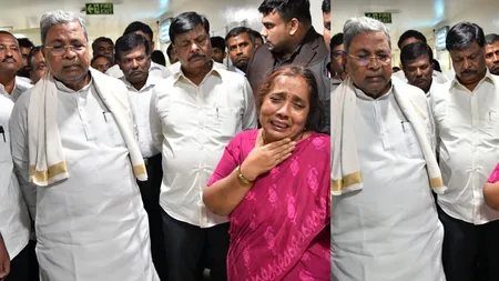 CM SIDDARAMAIAH CONDOLENSES TO METI DEATH