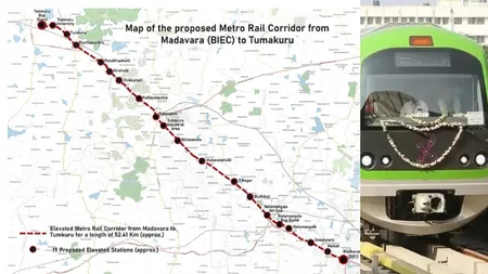 METRO CONNECTIVITY TO TUMAKURU
