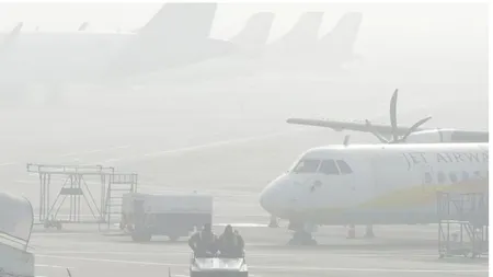 Fog and flight cancellation in delhi