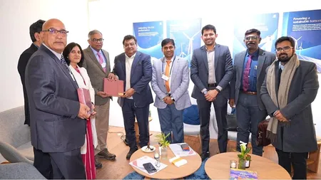 world economic forum mb patil meet