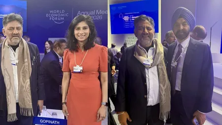 DK SHIVAKUMAR IN DAVOS (1)