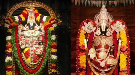 ತಿರುಪತಿಯಲ್ಲಿ ನವರಾತ್ರಿ ಬ್ರಹ್ಮೋತ್ಸವ ದೀಪ.. ಹೂವಿನ ಅಲಂಕಾರದಿಂದ ಕಂಗೊಳಿಸಿದ ತಿಮ್ಮಪ್ಪ!