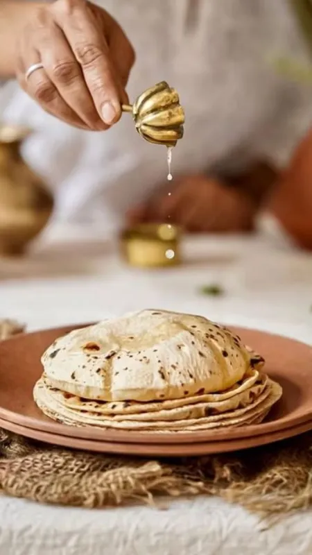 घी लगी रोटी 6