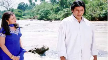 Amitabh Bachchan on screen wife soundarya died in plane crash  actress was pregnant at that time......