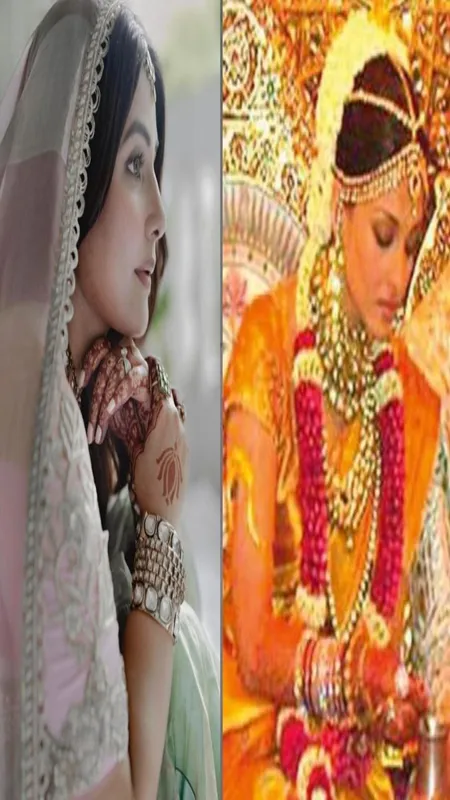 hina khan to alia bhatt Aishwarya rai These actresses set trend by wearing sarees in their wedding......