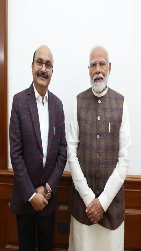 Sanjay Kulshrestha With Narendra Modi