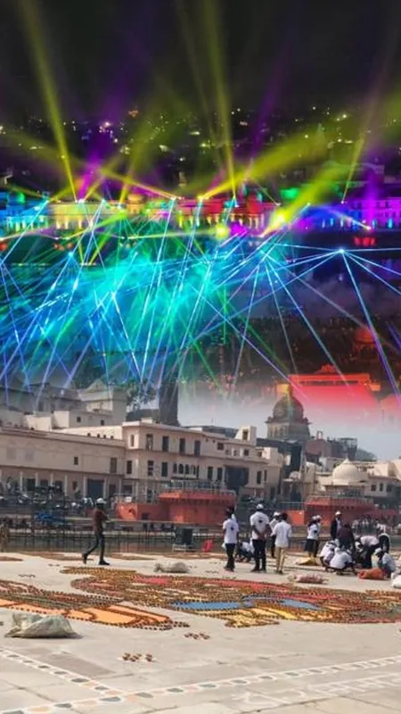 भव्य दिवाली: दुल्हन सी सजी अयोध्या