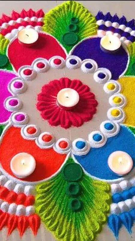 दिवाली पर बनाएं ये रंगोली Design, फर्श भी करने लगेंगे Shine