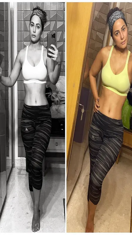 हिना खान का ग्लैमरस वर्कआउट उड़ा देगा होश