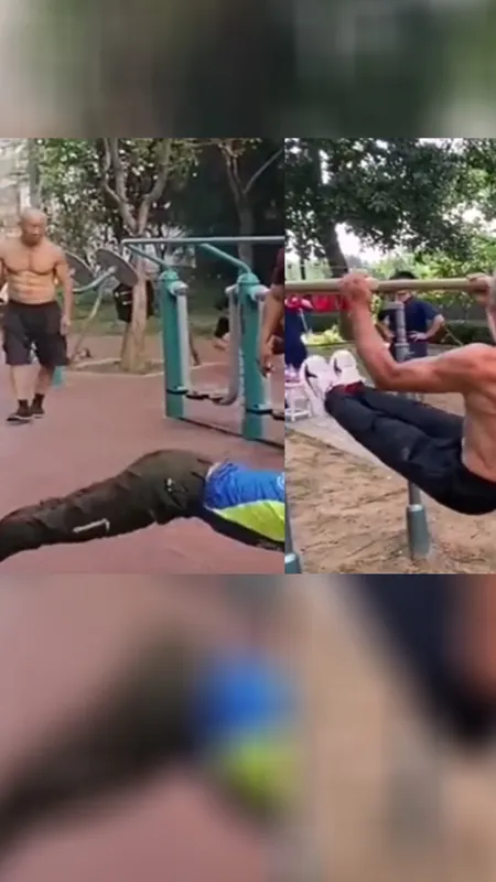 बुजुर्गों ने जवान लड़कों को छोड़ा पीछे, सिक्स पैक्स वाली फोटोज VIRAL