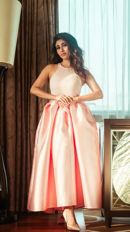 Mouni Roy Channels Barbiecore Glam in Stunning Pink Look