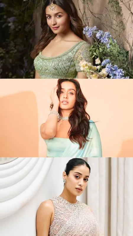 Bollywood Divas Shine in Ethnic Pastels