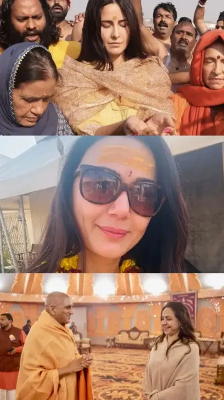 Maha Kumbh 2025: 12 Bollywood Actresses Embrace Spirituality with Holy Dip at Triveni Sangam