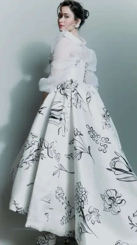Tamannaah Bhatia Dazzles In Stunning White Gown Exuding Ethereal Beauty Vibes