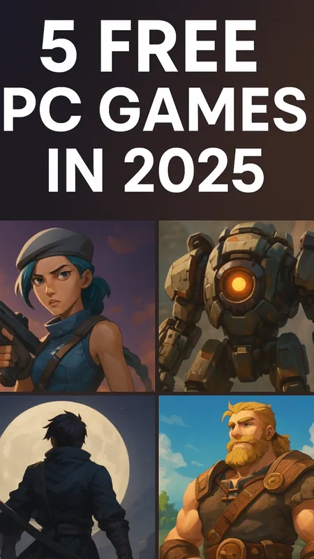 5 Free PC Games in 2025