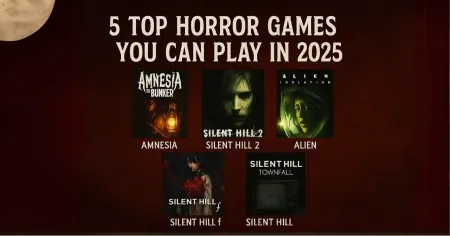 5 Top Horror Games that Will Give you Nightmares