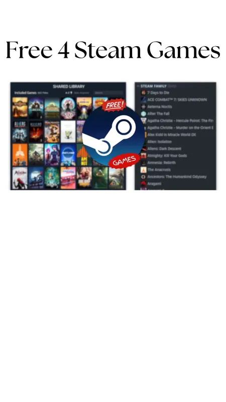 Grab 4 Free Steam Games